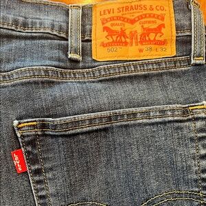 Levi's Men's Dark Blue Straight Jeans